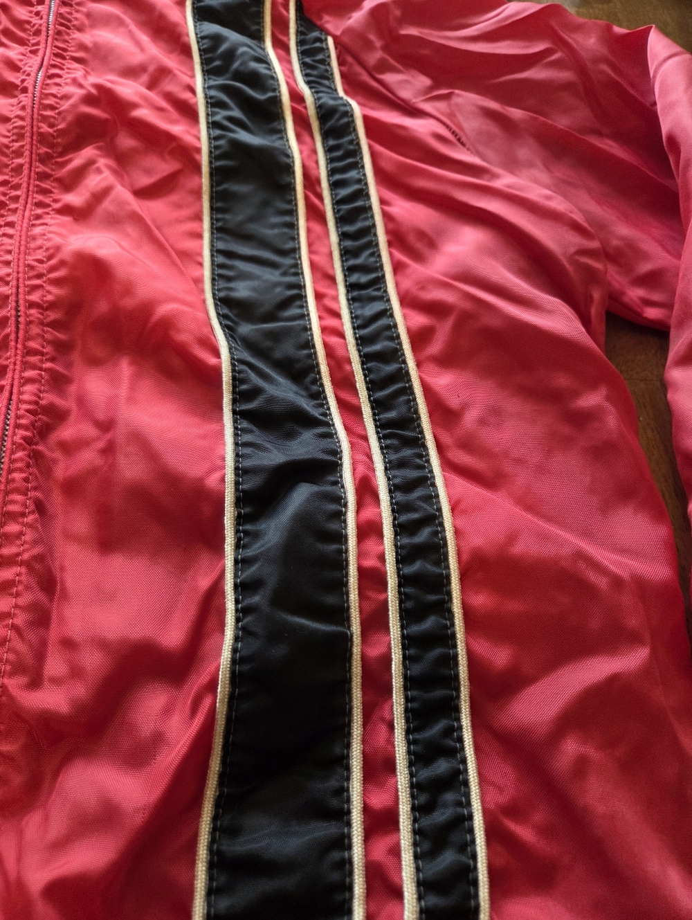 Vintage 70s Lewein Toronto Red Racing Jacket - Scorpion Snowmobile Patch - Men's - Picture 4 of 9